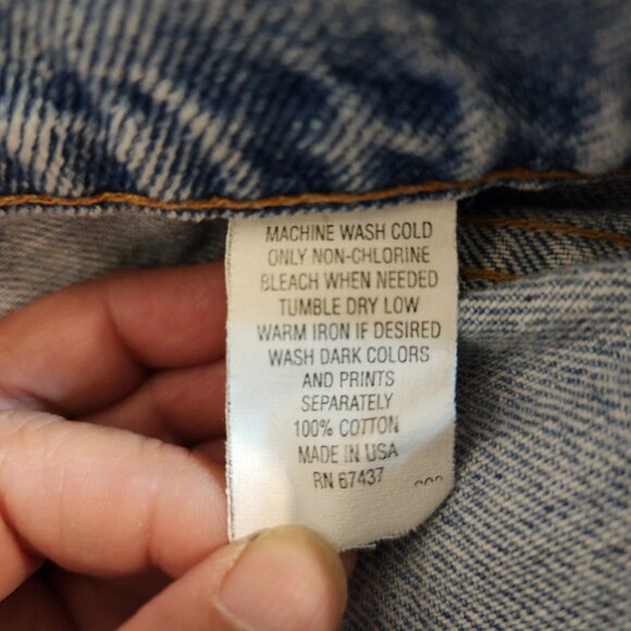 VTG Road Rags Original Jeans Sz 7 /29 x 27 1/2 Women's Mom Loose Fit Retro USA - Picture 9 of 12